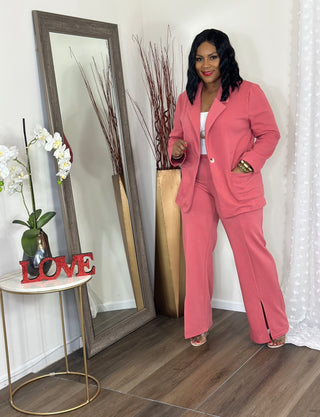 McKenzie blazer and pants set ￼