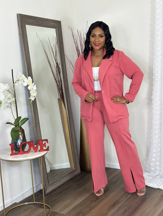 McKenzie blazer and pants set ￼