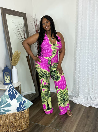 Feeling tropical jumpsuit